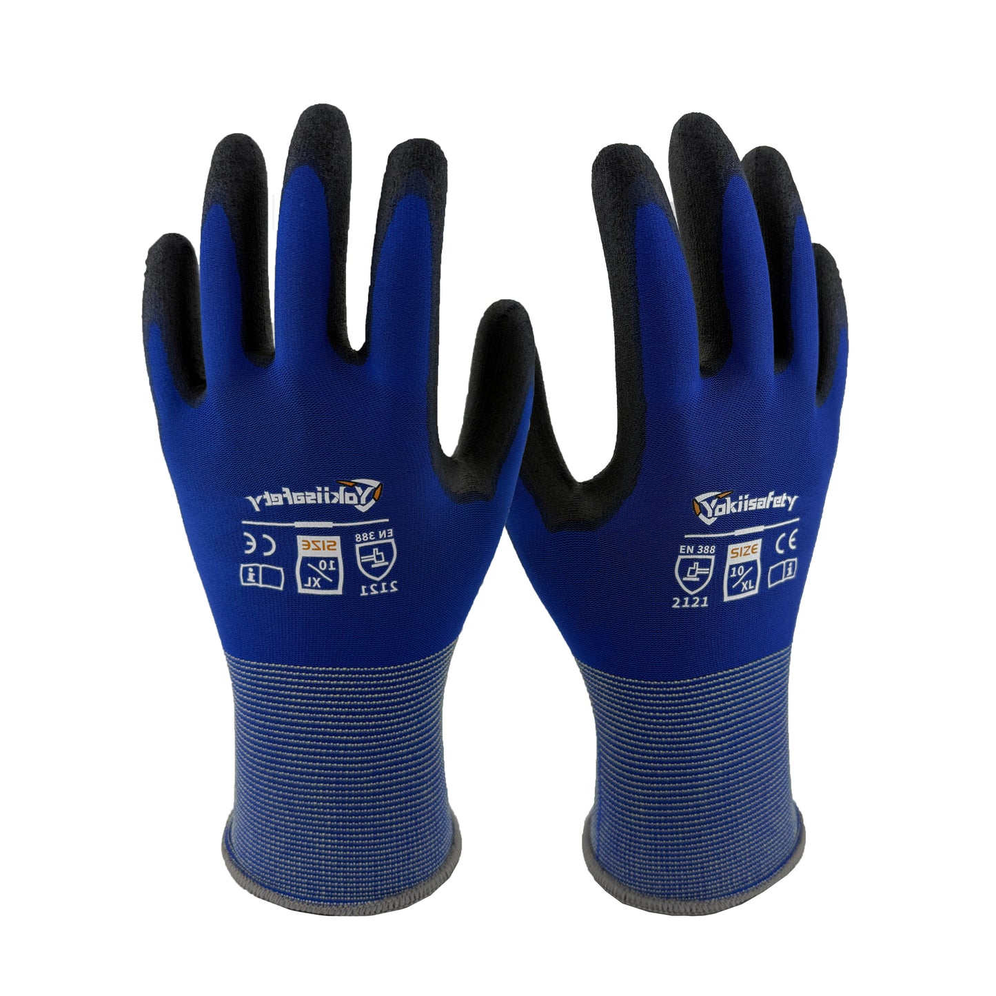 18 Gauge Nylon PU Coated Gloves