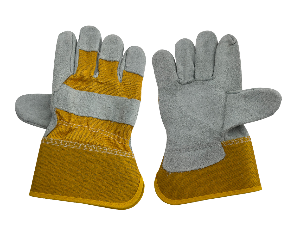Split Cow Leather Gloves