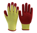 10 Gauge Cotton Gloves with Latex Coating
