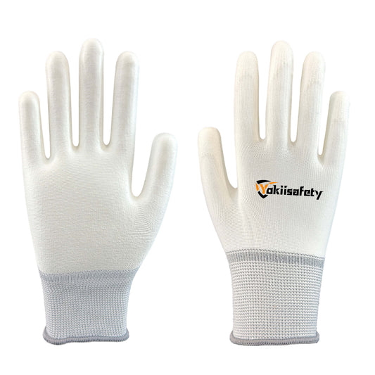 13 Gauge Polyester PU Coated Gloves