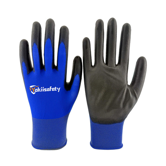 18 Gauge Nylon PU Coated Gloves