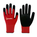 18 Gauge Nylon Gloves With Nitrile Sandy Coating