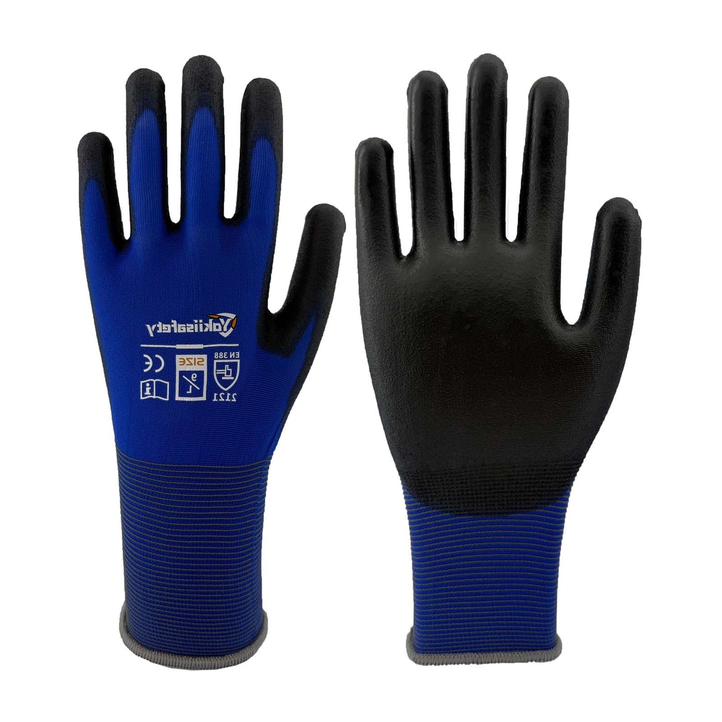 18 Gauge Nylon PU Coated Gloves
