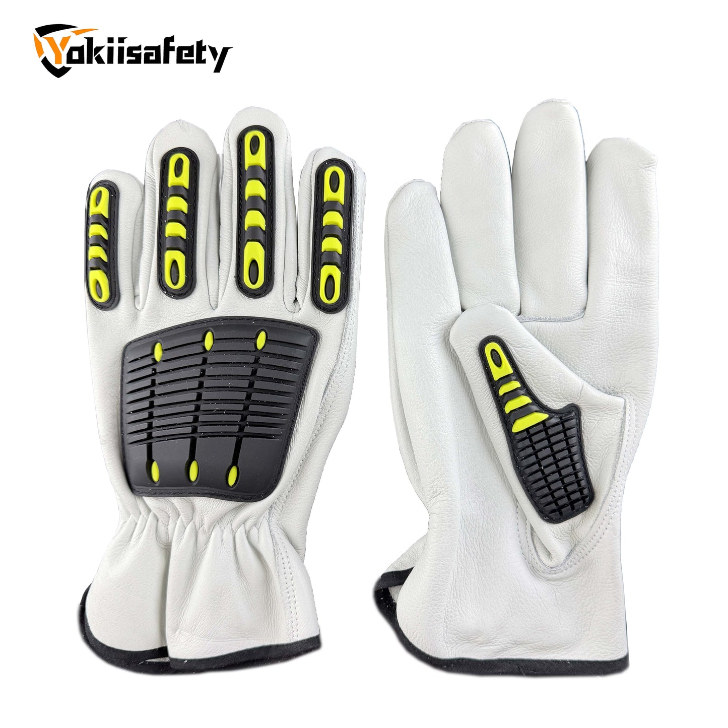 Leather TPR Impact Gloves